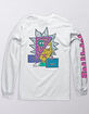 PRIMITIVE x Rick And Morty Destructed Rick And Morty Mens T-Shirt image number 1