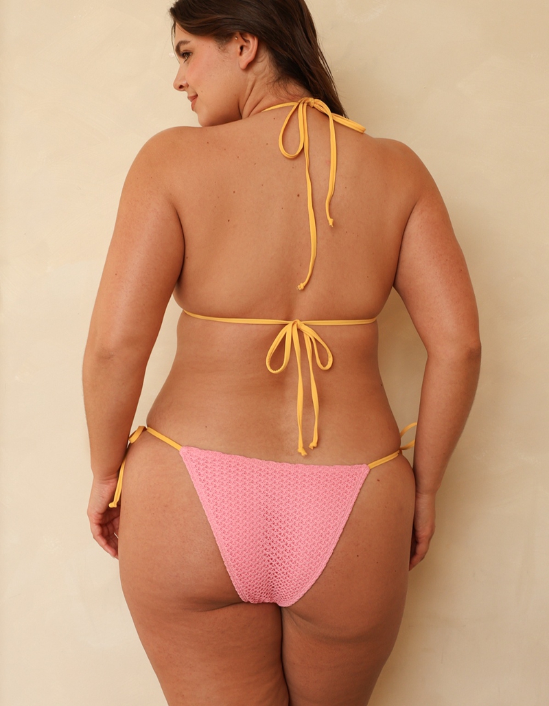 DIPPIN' DAISY'S Palm Triangle Bikini Top image number 6