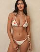 DIPPIN' DAISY'S Palm Triangle Bikini Top image number 4