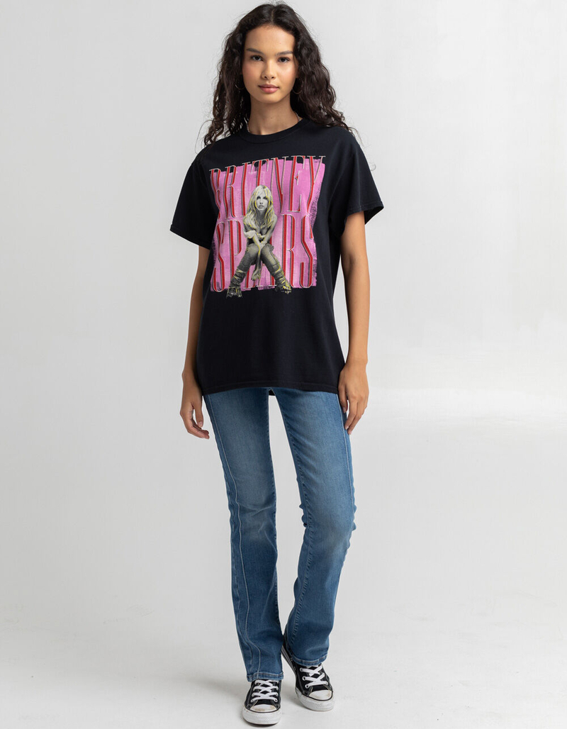BRITNEY SPEARS Womens Oversized Tee image number 3