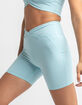 RSQ V Front Womens Blue Biker Shorts image number 2