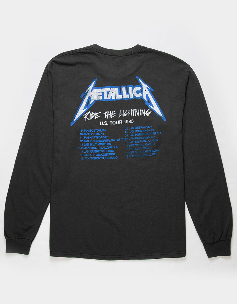 METALLICA Tour Mens Long Sleeve Tee image number 1
