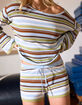 RHYTHM Frankie Womens Stripe Shorts image number 7