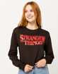 MAD ENGINE Stranger Things Womens Crop Tee image number 1