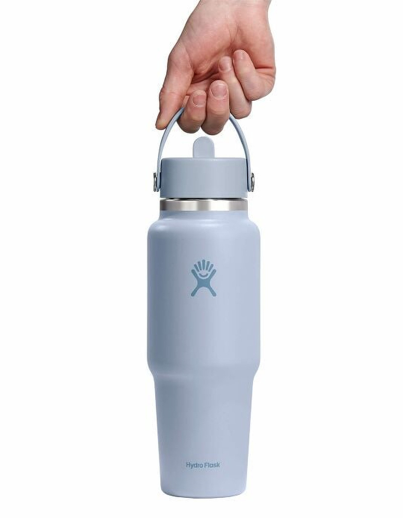 HYDRO FLASK 32 oz Wide Mouth Travel Bottle with Flex Straw Cap image number 1