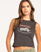 BRIXTON Ride On Womens Muscle Tee image number 2