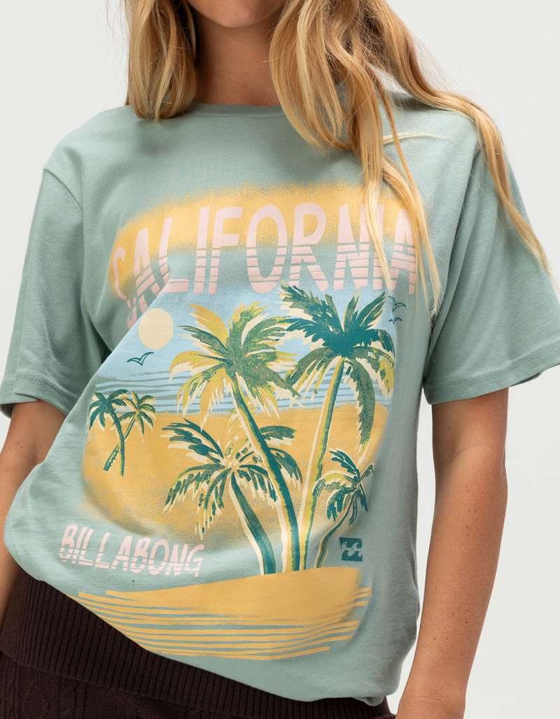 BILLABONG In The Tropics California Womens Oversized Tee image number 3
