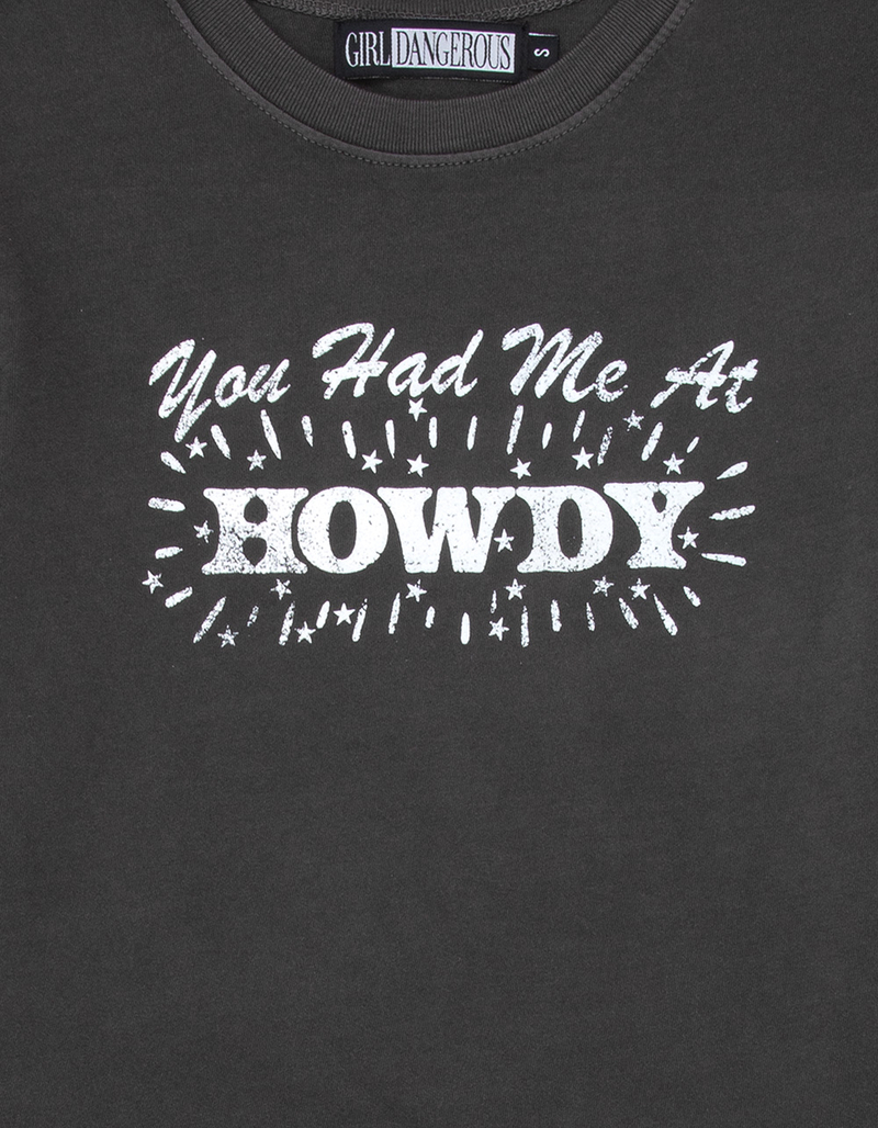GIRL DANGEROUS Howdy Girls Tee image number 1