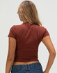 RSQ Womens California Baby Tee image number 4