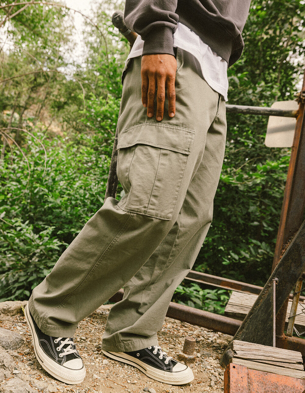 Loose Cargo Pants Straps Loose Cargo Pants \u2013 Copping Zone