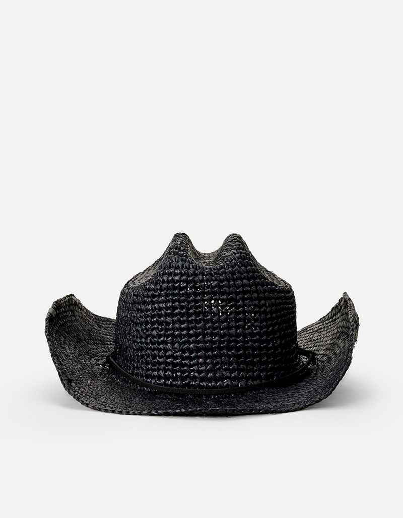 RIP CURL Crushable Straw Cowgirl Womens Hat image number 0