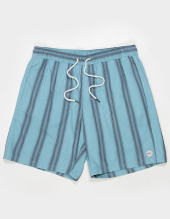 RVCA Sands Mens Stripe Shorts Primary Image