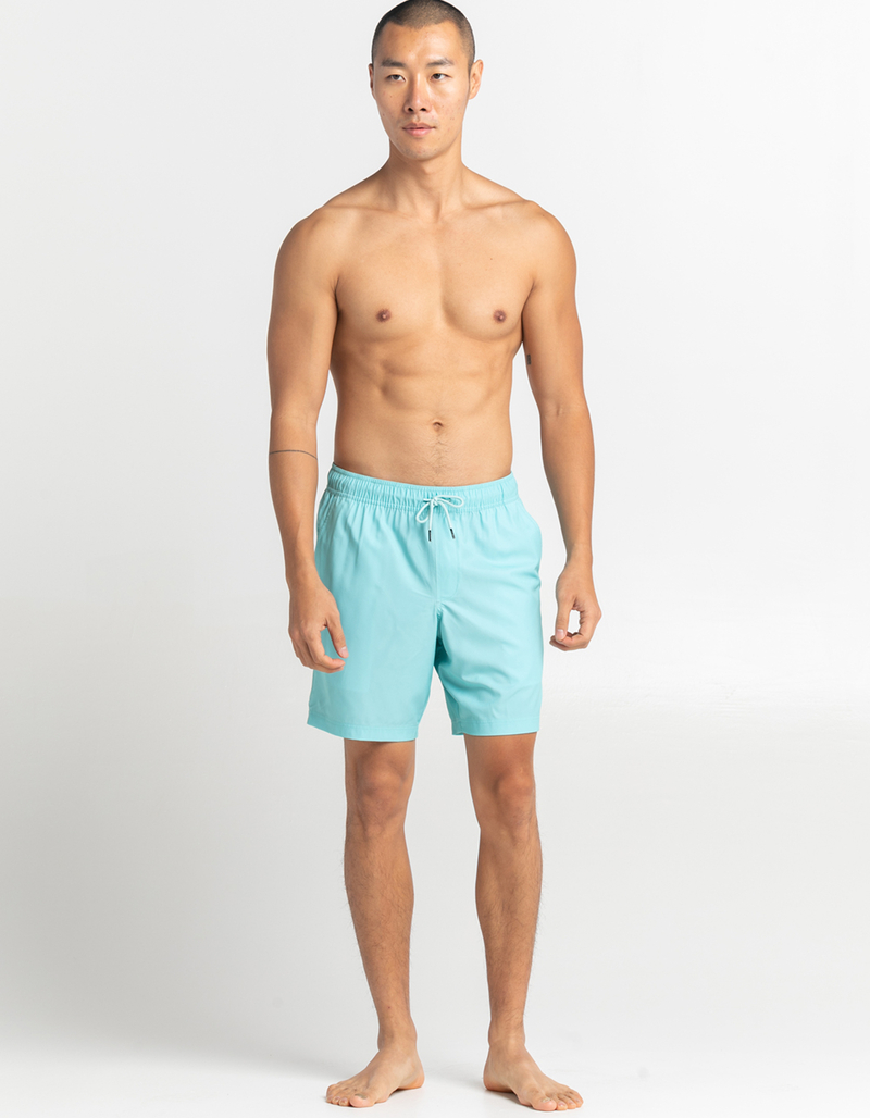 BLUE CROWN Rode Water Change Mens Swim Shorts image number 3