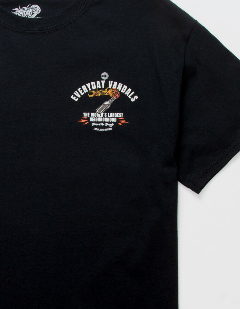 EVERYDAY VANDALS Neighborhood Mens Tee image number 3