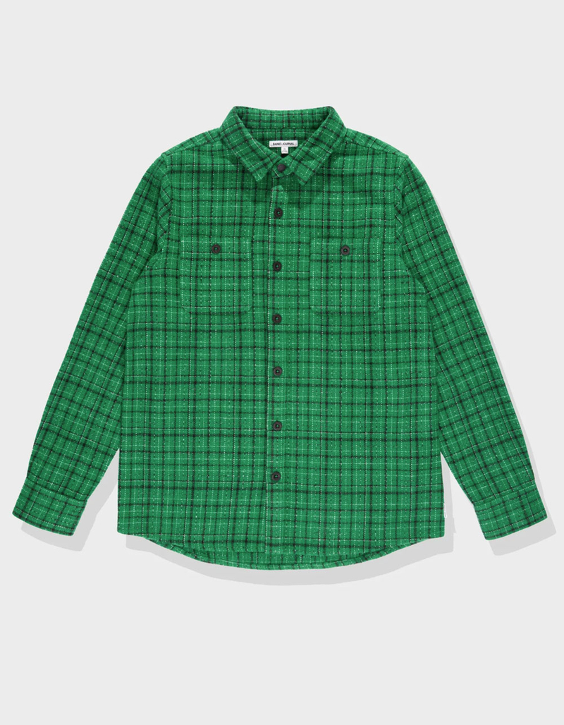 BANKS JOURNAL Vanquish Mens Woven Shirt image number 0