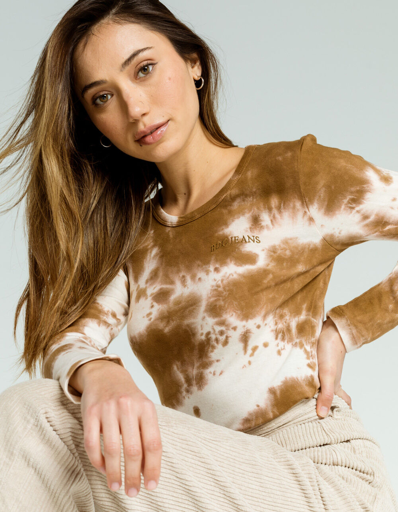 BDG Urban Outfitters Tie Dye Womens Baby Tee image number 0