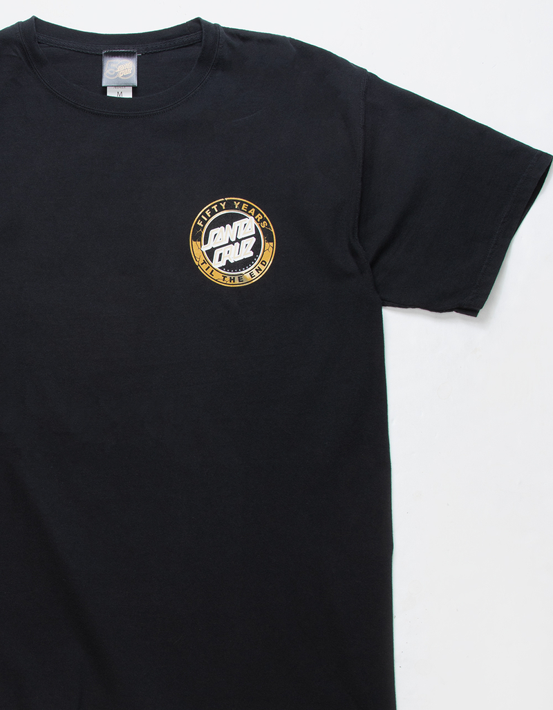 SANTA CRUZ 50th Till The End Mens Tee image number 3