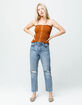 AMUSE SOCIETY Selena Womens Ripped Crop Jeans image number 4