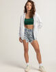 TILLYS Womens Oversized Zip-Up Hoodie image number 5