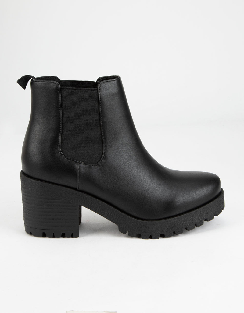 SODA Lug Sole Womens Chelsea Boots image number 1