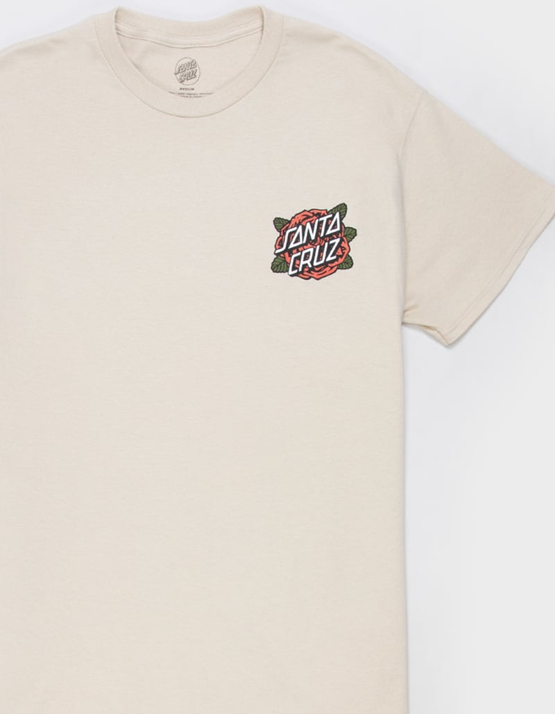 SANTA CRUZ Rose Dot Mens Tee image number 2