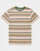 RSQ Relaxed Stripe Mens T-Shirt image number 1