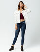 IVY & MAIN Dual Button Womens Skinny Jeans image number 4