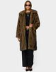 EDIKTED Saphira Oversized Faux Fur Maxi Coat image number 5