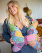 NATURAL LIFE Whimsy Patchwork Butterfly Pillow image number 4