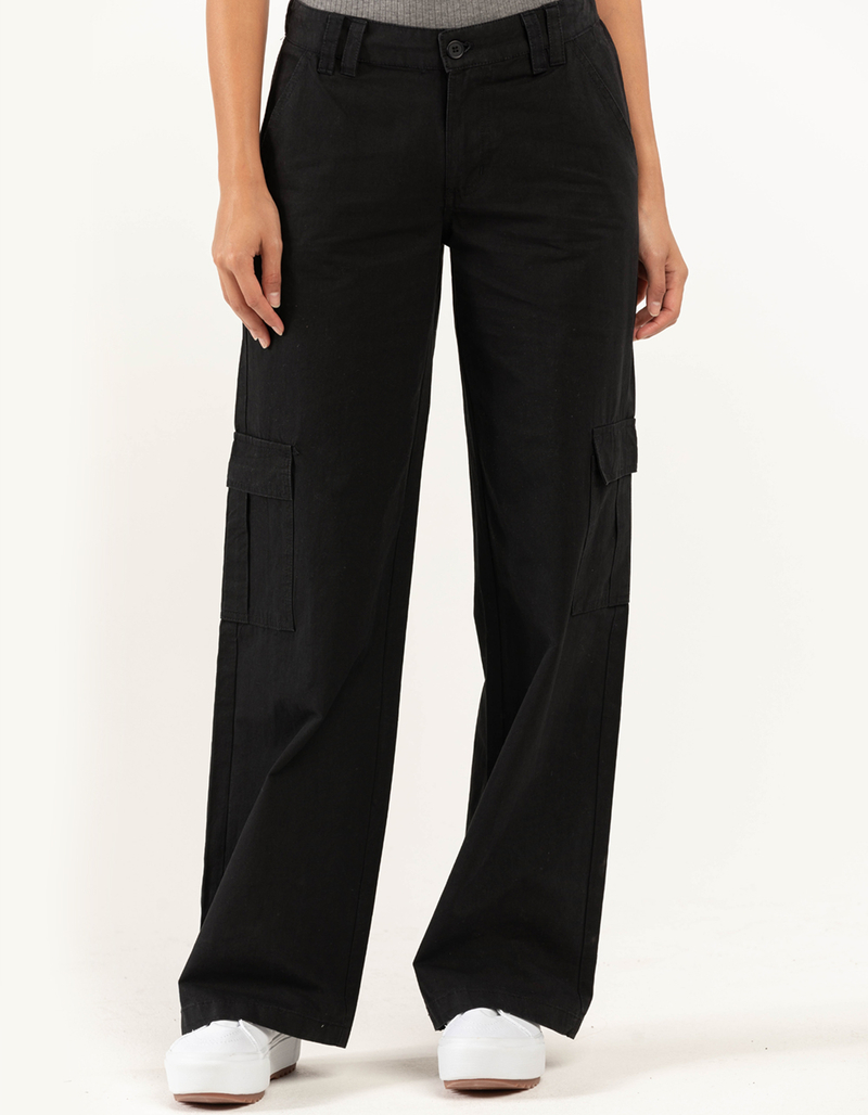 RSQ Womens Low Rise Cargo Pants image number 1
