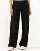 RSQ Womens Low Rise Cargo Pants image number 2