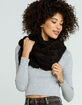 FREE PEOPLE Whisper Fringe Black Blanket Scarf image number 2