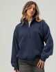 TILLYS Half-Zip Womens Sweatshirt image number 1