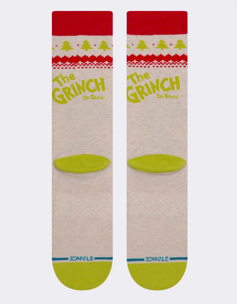 STANCE Grinch Sweater Mens Crew Socks image number 2