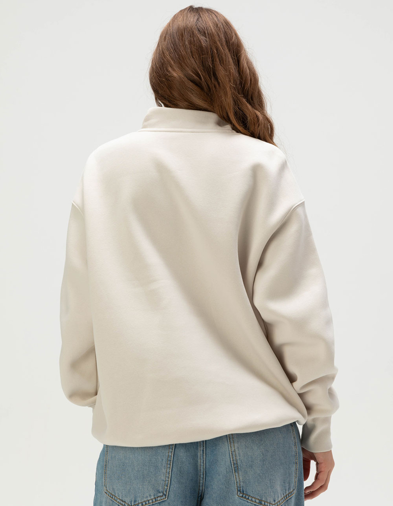 NIKE Sportswear Phoenix Womens 1/4 Zip Oversized Pullover image number 3