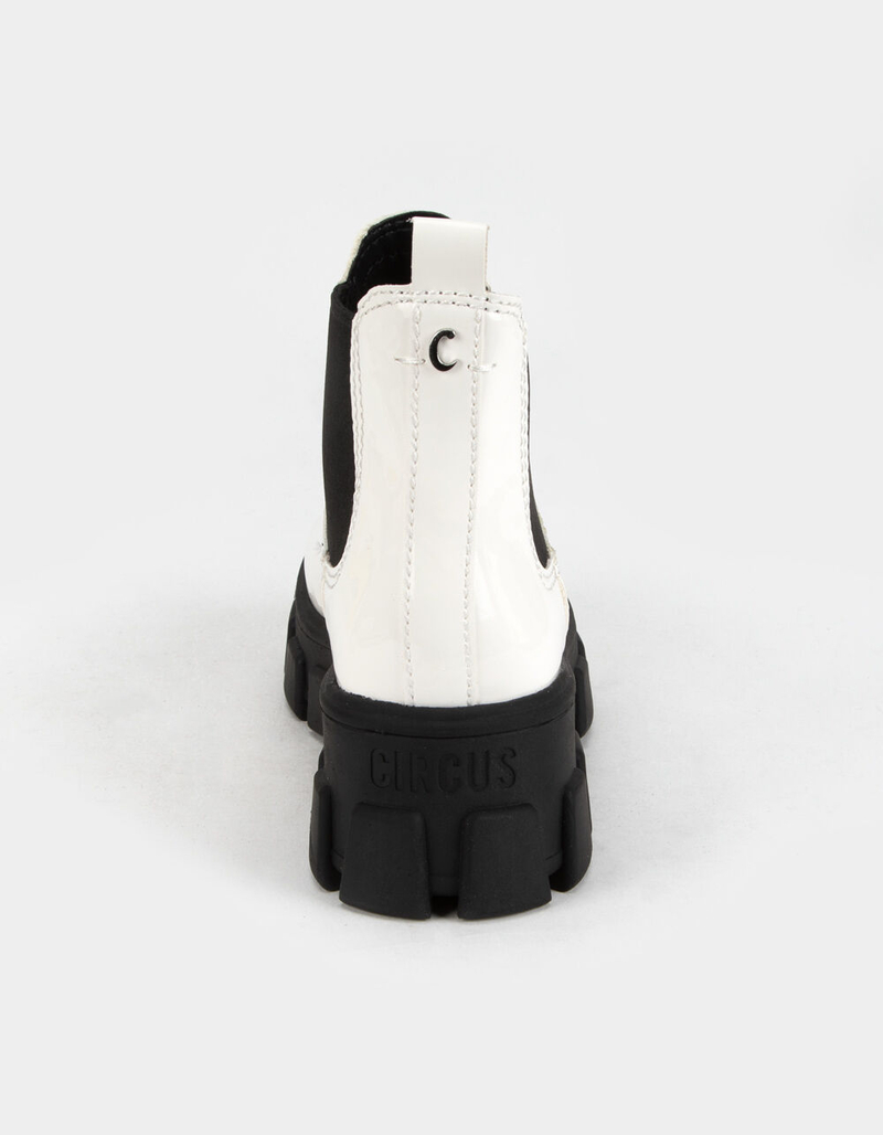 CIRCUS BY SAM EDELMAN Darielle Womens White Lug Boots image number 3