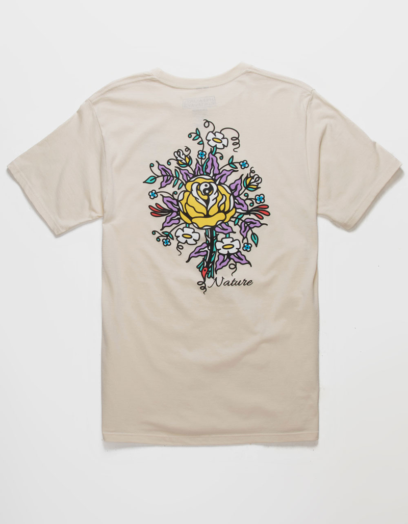 PLEASANT GETAWAY Floral Nature Mens Tee image number 0