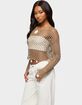EDIKTED Macarena Crochet Charm Top image number 2