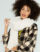 FREE PEOPLE Whisper Fringe Ivory Blanket Scarf image number 2