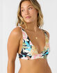 O'NEILL Mikah Floral Cancun Plunge Bralette Bikini Top image number 6