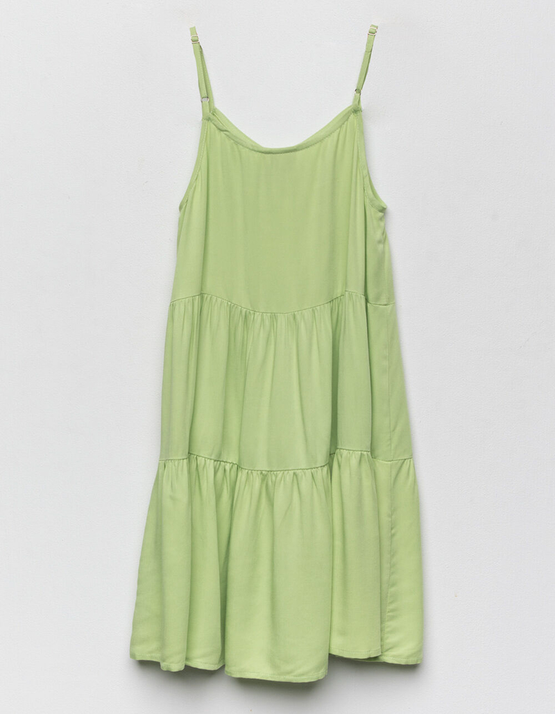 FOR ALL SEASONS Sleeveless Tiered Girls Dress image number 1