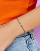 PURA VIDA Dainty String & Chain Slider Bracelet image number 2