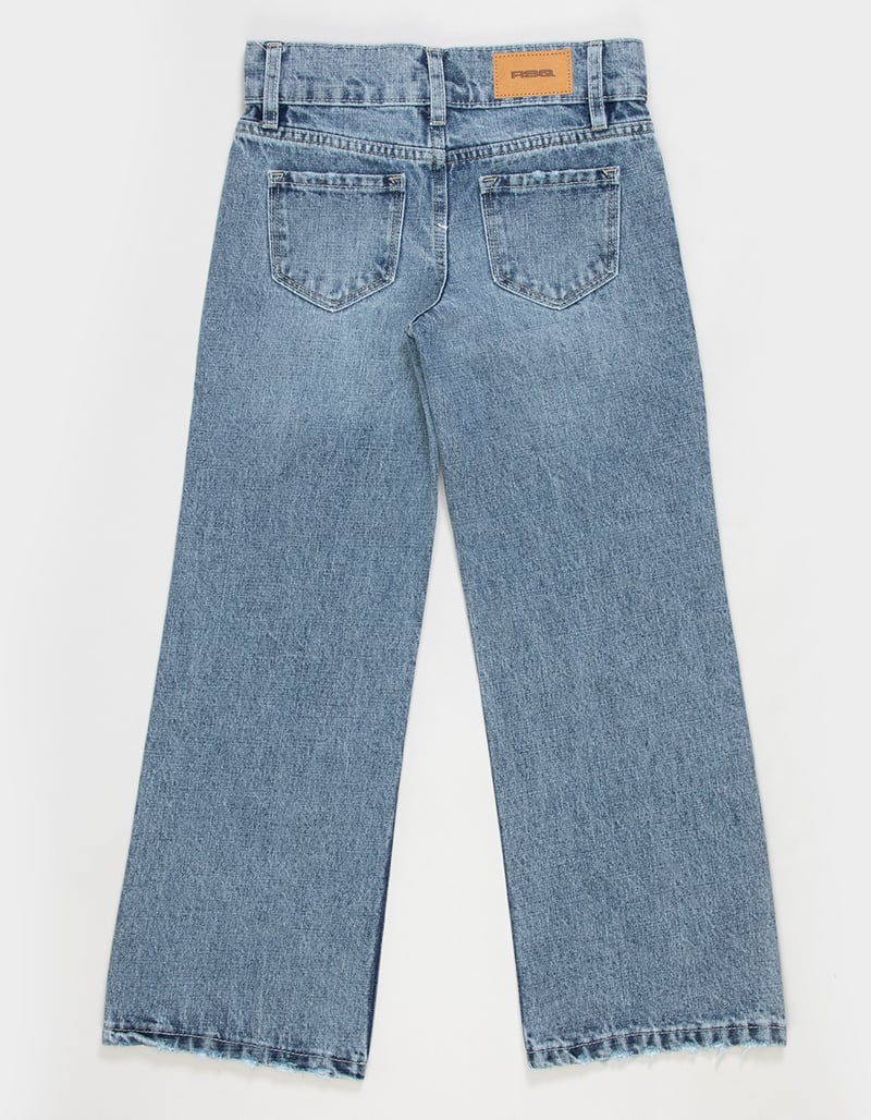 RSQ Double Button Girls Wide Leg Jeans image number 1