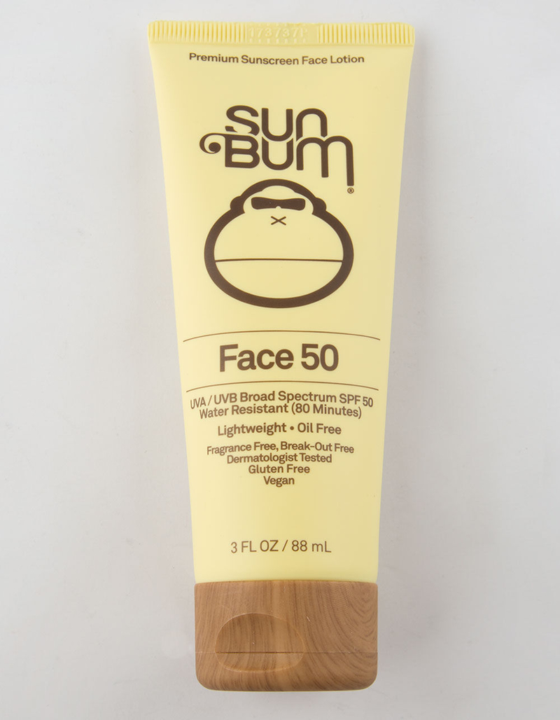 SUN BUM SPF 50 Face Lotion (3 oz) image number 0