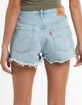 LEVI'S 501 High Rise Womens Denim Shorts - Ojai Top image number 3