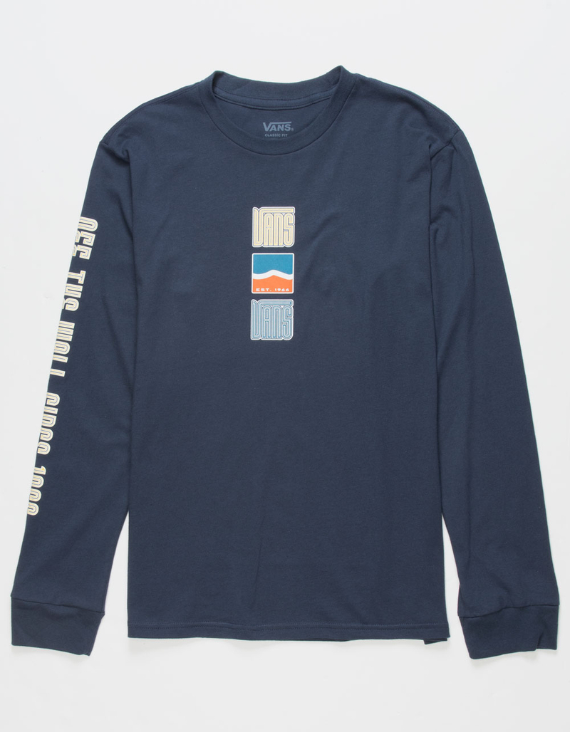VANS Sidestripe Stack Boys Long Sleeve Tee image number 0