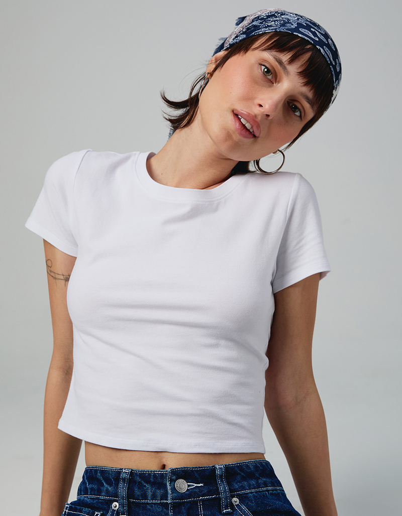 TILLYS Womens Baby Tee image number 0