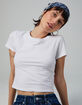 TILLYS Womens Baby Tee image number 1