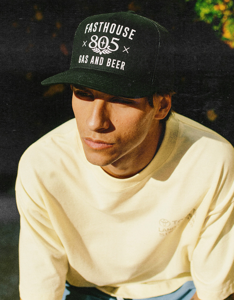 FASTHOUSE 805 Gas and Beer Trucker Hat image number 3