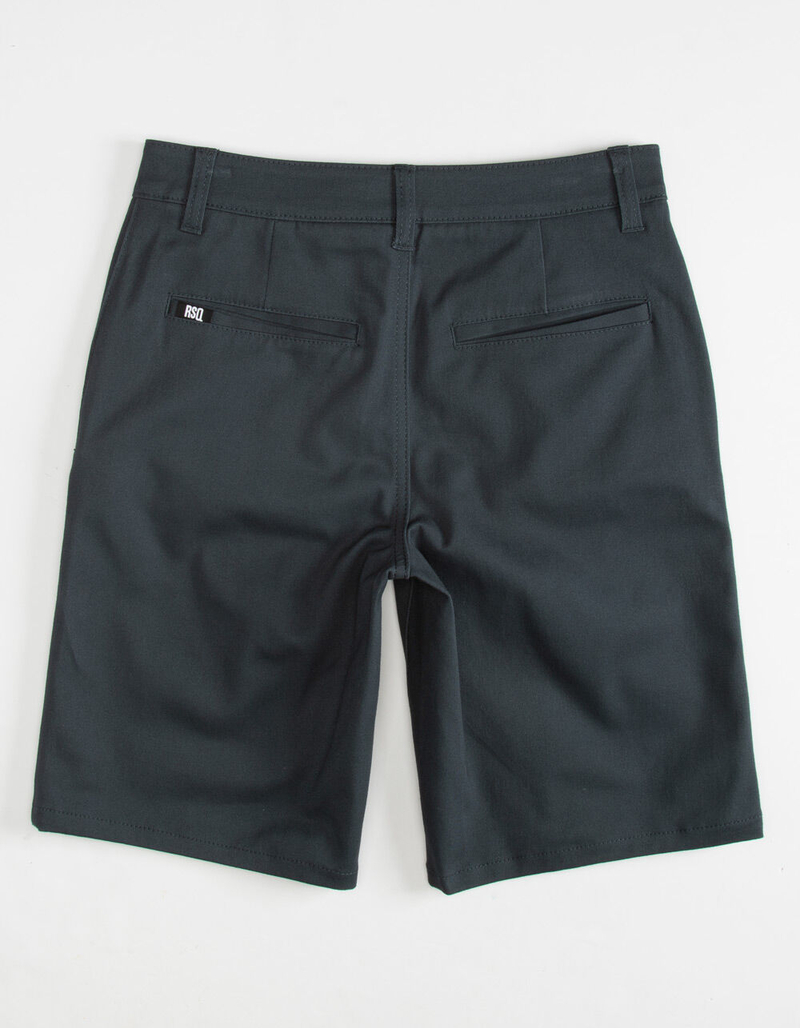 RSQ Boys Washed Navy Chino Shorts image number 6